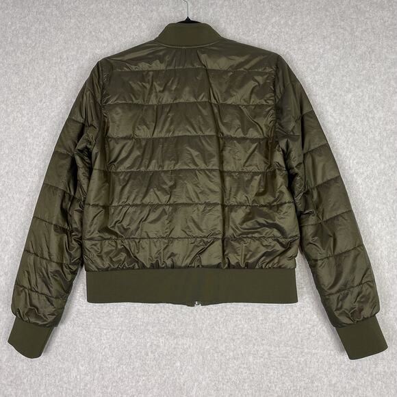 Lululemon Jacket Womens 8 Dark Olive Non-Stop Bomber Reversible - Picture 4 of 10